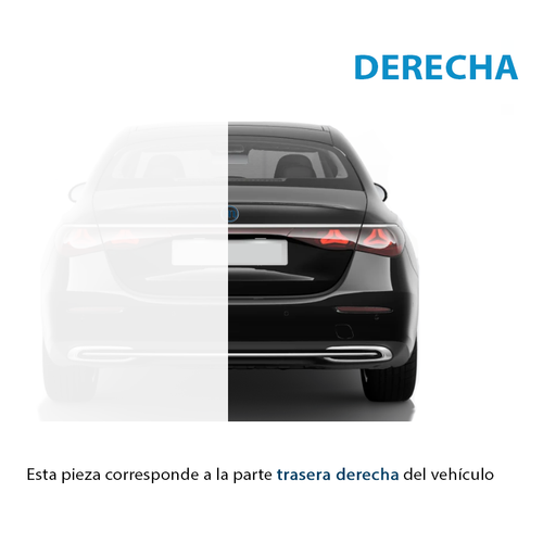 5E9833052C puerta trasera derecha para SKODA OCTAVIA (5E) (12/16>) 1.6 TDI 2017 - Picture 5 of 6