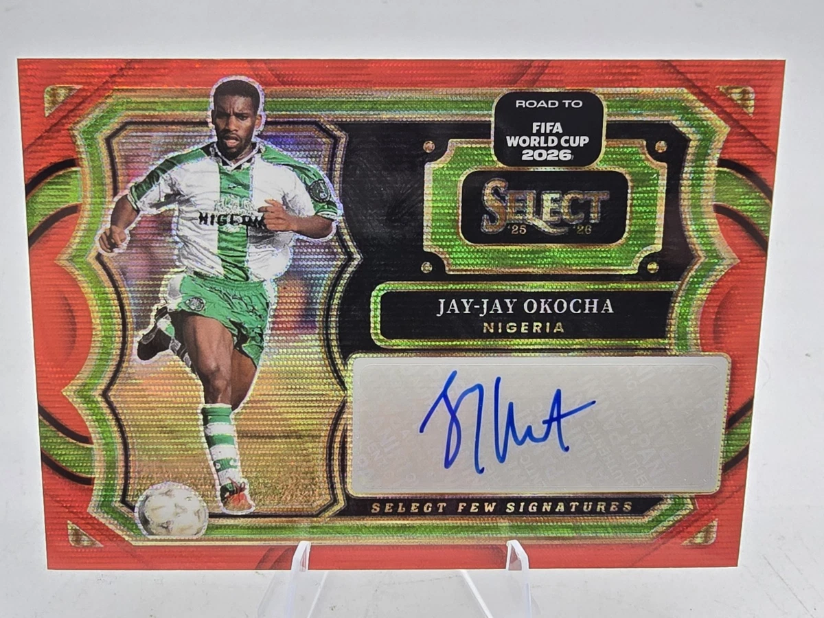 Soccer Nigeria Autographed Sports Trading Cards & Accessories for