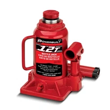 Powerbuilt 647502 Shorty Bottle Jack, 12 Ton, Heavy Duty