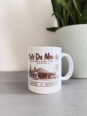 Cafe Du Monde Coffee Mug New Orleans LA French Quarter Beignets Souvenir Cup...
