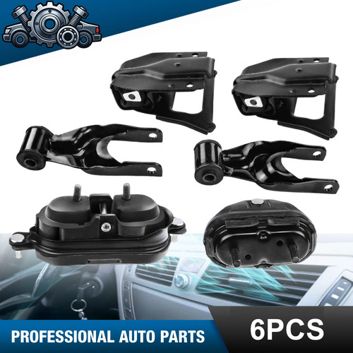 6Pcs Engine Motor & Transmission Mount Kit Fit Chevrolet Impala 3.8L 2000-2005