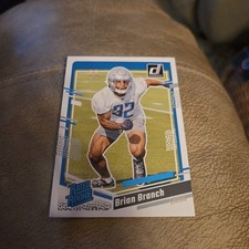 2023 Donruss #328 Brian Branch Detroit Lions Rookie