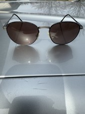 VTG BerDel 140 Galveston Steroflex Grey Marble Oval Italy Sunglasses FRAMES ONLY