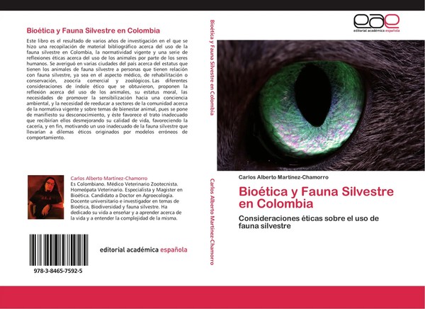 BioéTica Y Fauna Silvestre En Colombia Carlos Alberto MartíNez-Chamorro Buch-image
