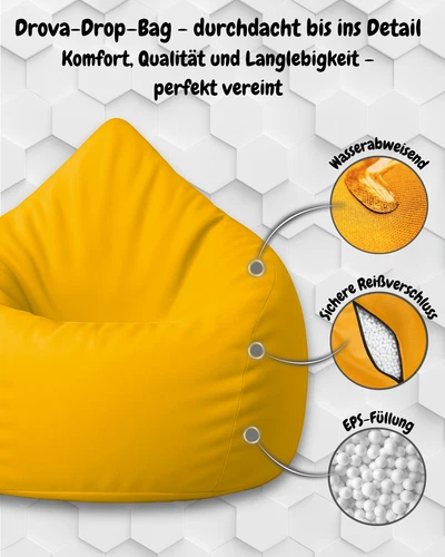 PatchHome Sitzsack XL- Jumbo Sitzkissen Bodenkissen Kinder und Erwachsene - Bild 114 von 203