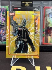2026 Topps Chrome Marvel Deathlok #109 Gold Lightning Refractor /50