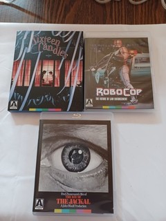 Arrow SE Blu Ray Lot Sixteen Candles The Day of the Jackal RoboCop!!!