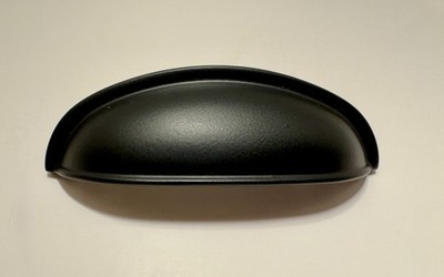 Alno A1263-MB 4'' Cup Pull Matte Black