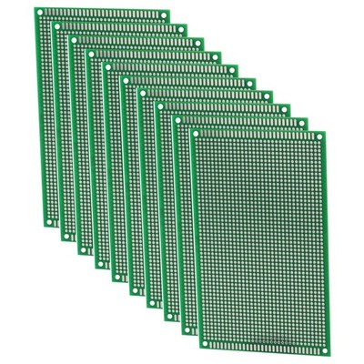 Universalplatine doppelseitige Leiterplatten 10 Stück 9x15cm für DIY Elektron...