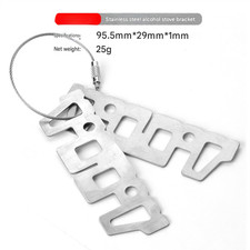 304 SS For cross Stand Compatible with Fuel Stoves for Camping and Hiking