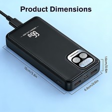 66W 30000mAh Power Bank Fast Charging Portable Charger