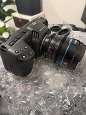 blackmagic pocket cinema camera 4k with lens
