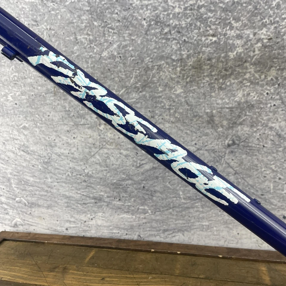 Juego de cuadro de bicicleta GT Passage vintage 16,5 700c Gravel Tour Cromoly años 90 híbrido azul Foto 3 de 4