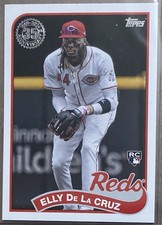 Elly De La Cruz RC 2024 Topps Update Series - 1989 Topps Baseball #89US-39