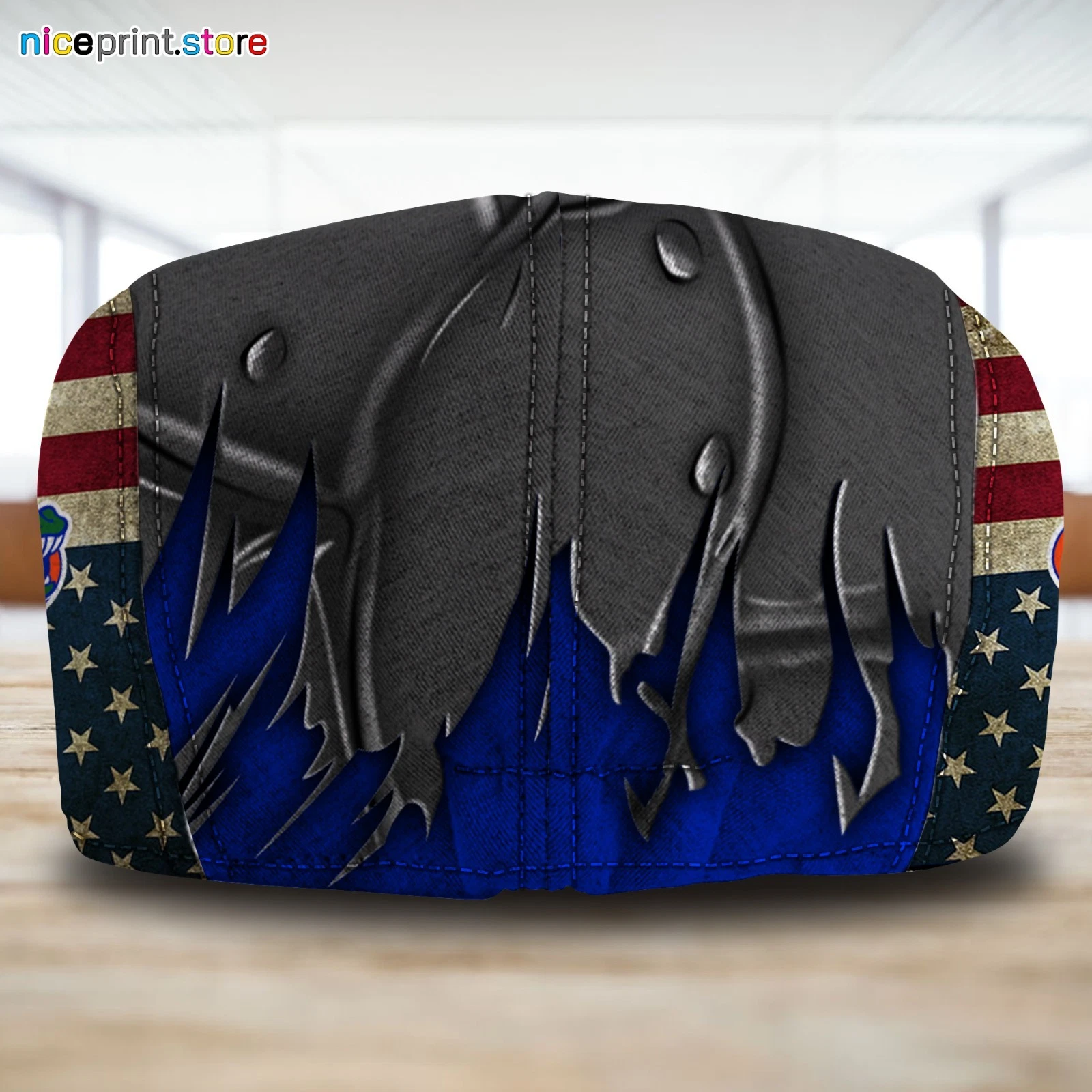 Florida Team Gators Jeff Cap Driver Cap Golf Cap Flat Cap for Men