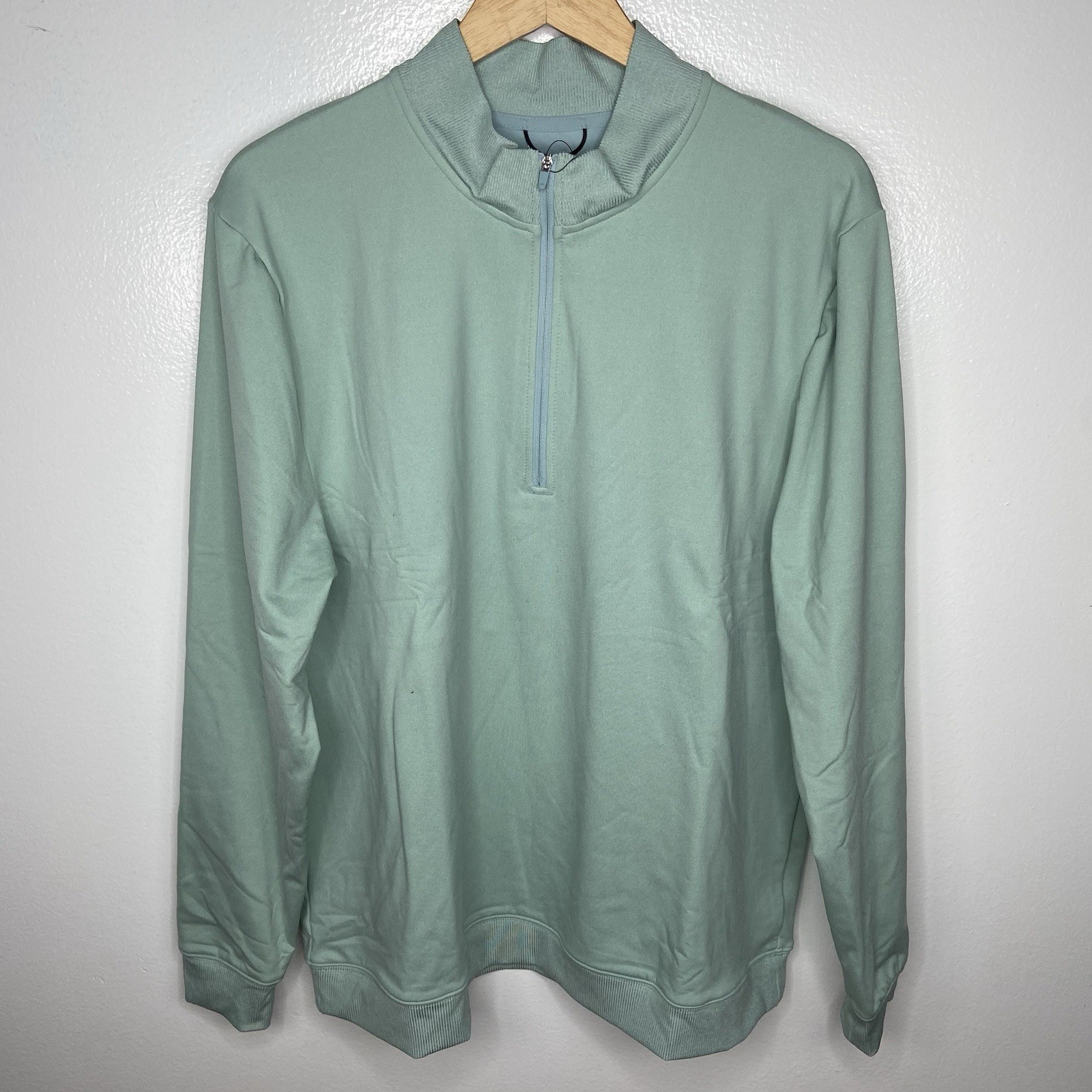 Top Seafoam Green Black Size Xl