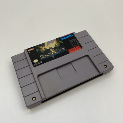 Dragon View (Drakkhen 2) Super Nintendo SNES Authentic TESTED WORKS