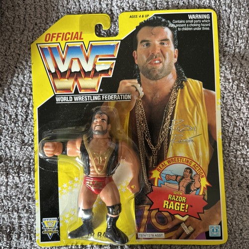 Hasbro WWF Razor Ramon Series 7 Action Figure 1993...