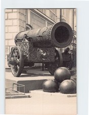 Cartolina Zar Cannone Mosca Cremlino Russia