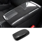 Carbon fiber Central Storage Box Cover Trim 1pc For Toyota Corolla 2019-2026
