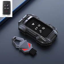 Alloy Key Fob Case Cover Holder For Land Rover Range Rover Defender for Jaguar