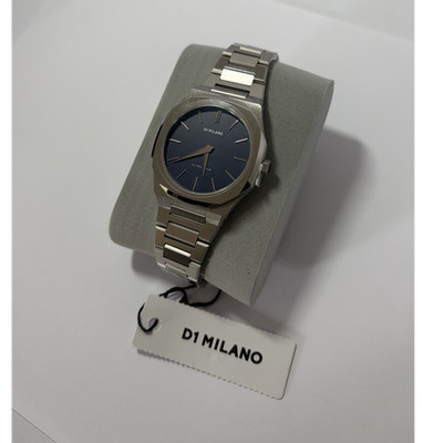 D1 Milano Ultra Thin | Edelstahlarmband | Blau | D1-UTBU01 | Originalbox