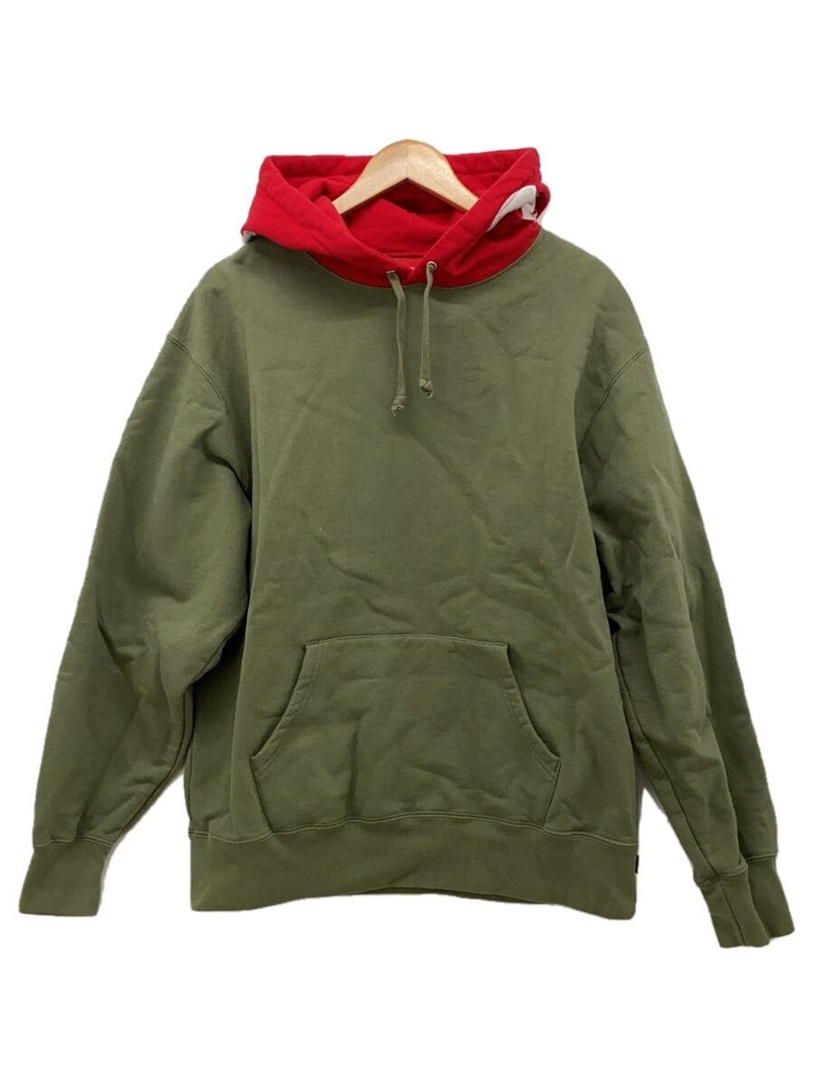 Supreme 21AW Contrast Hooded Sweat M Cotton GRN | eBay