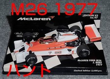 Shipping Included 1/43 Mclaren Ford M26 Hunt 1977