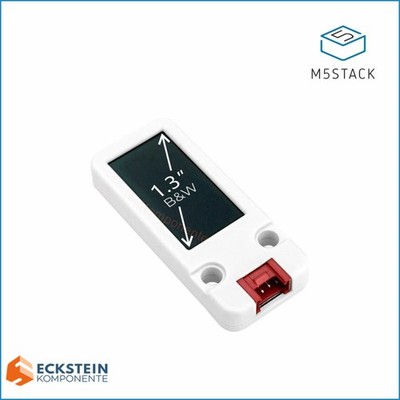 M5Stack OLED Unit 1.3'' 128x64 Display SH1107 Driver Black/White I2C U119