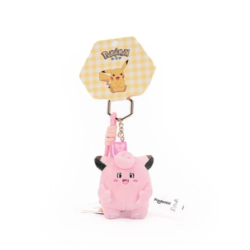 Clefairy 7CM Sweet Dreams Mini Plush Pendant Doll Figure Toy Keychain