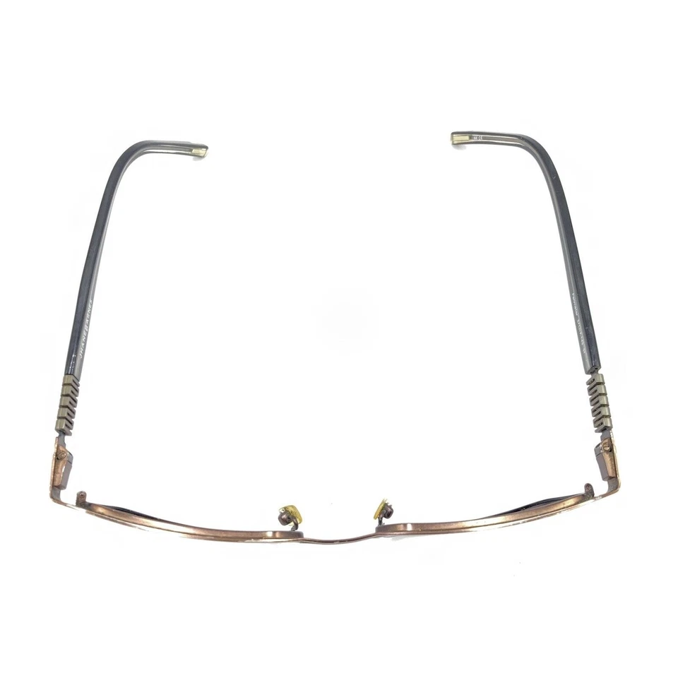 Monturas de gafas Jhane Barnes perimetrales marrones 57-19 143 diseñador hombres mujeres Foto 3 de 4