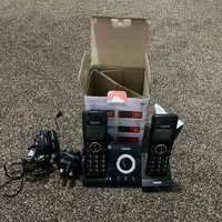 Damaged Box 🚨 VTech ES2051 Cordless Phone Twin Handset Answer Machine