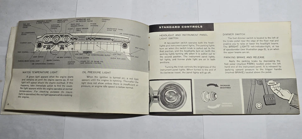 Original OEM 1959 Pontiac Owner’s Guide Bonneville Catalina StarChief - Imagem 3 de 4