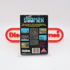 NES Nintendo Game BABY BOOMER -NEW & Factory Sealed with Authentic 3-Sided Seam!