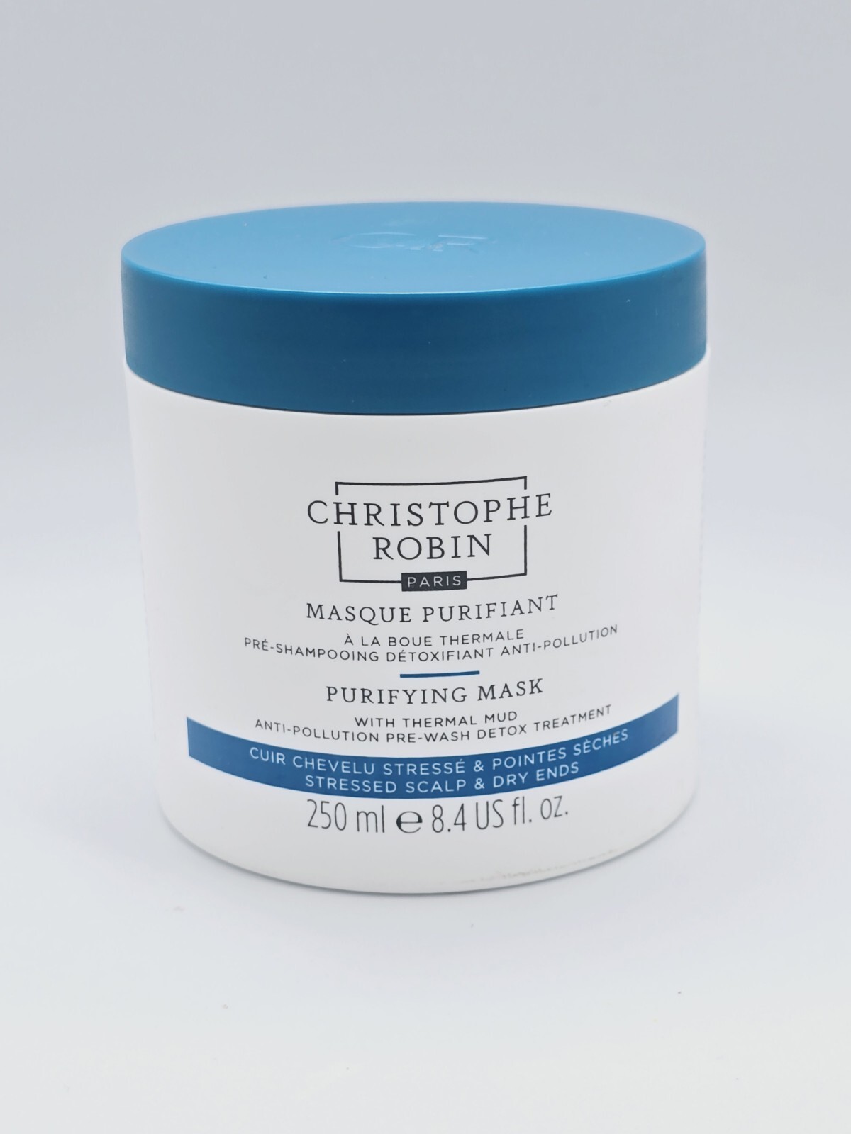 CHRISTOPHE ROBIN  Purifying Mask With Thermal Mud 8.4oz - New