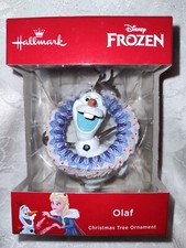 Hallmark Disney Frozen OLAF Christmas Tree Ornament NIB 2015