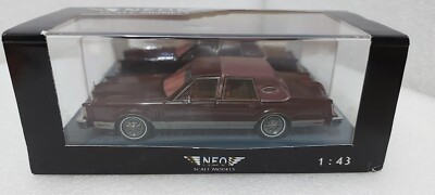 Lincoln Continental Mark VI Sedan 1980 Red 1:43 Neo