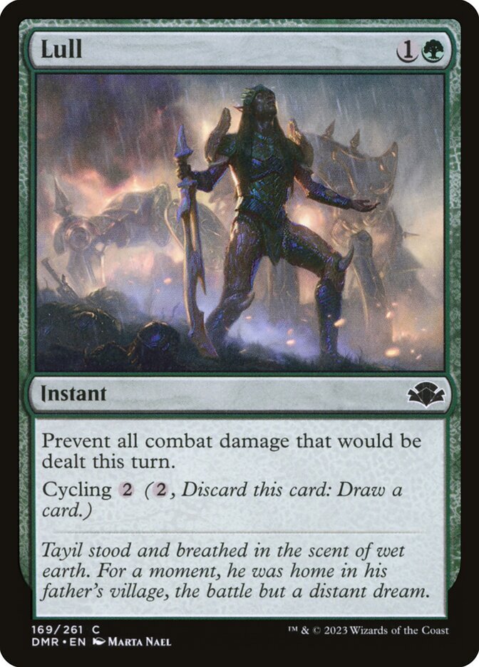 Lull Foil (169) Dominaria Remastered DMR MTG Magic