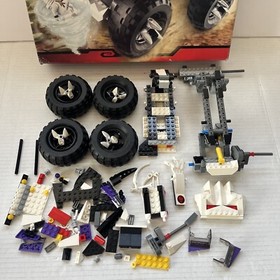 Lego Ninjago Masters of Spinjitzu Skull Truck 2506 Wheels Tire Parts Incomplete