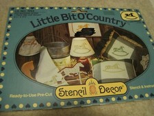 Ole Wooden Horse Stencil Decor Pattern Little Bit O'Country UNCUT Vintage U.S.A.