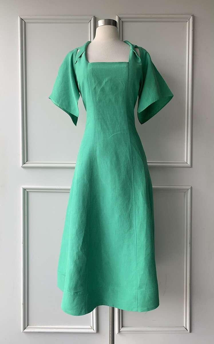 country road green dress Country Road Green Rib Knit Dress – Circular Clothing Co
