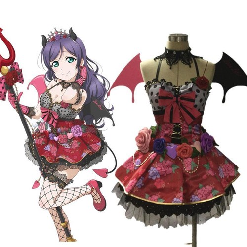 LoveLive love live cosplay costume wig Lolita Devil Demon Devil Gothic - Picture 18 of 20