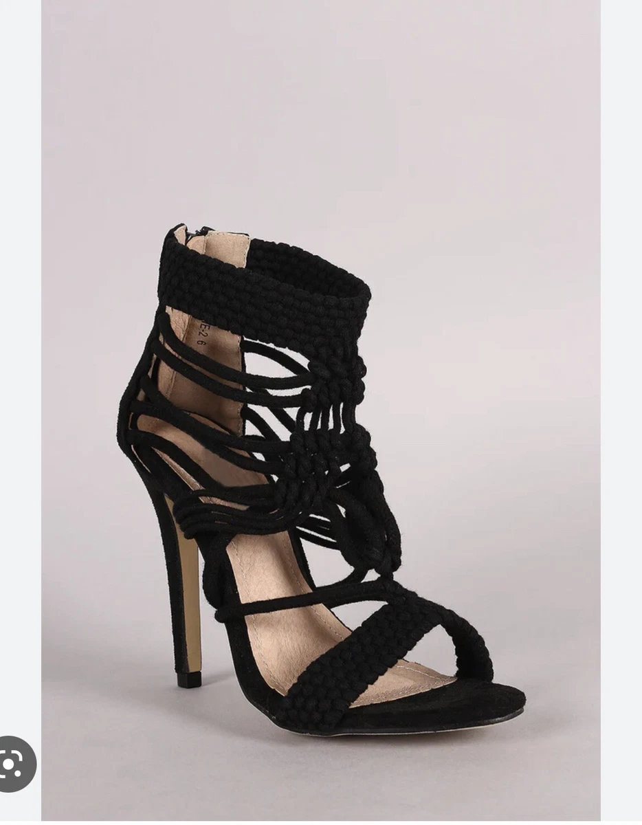 Crochet high best sale heels