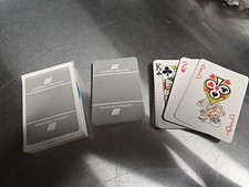 Vintage United Airlines Playing Cards Full Deck and Case Airport Flying