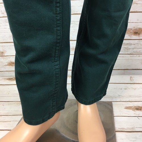 Levis 513 Youth Jeans 20 Reg 30 x 30 Pine Green Slim Fit Straight Leg Pant NEW - Picture 5 of 11