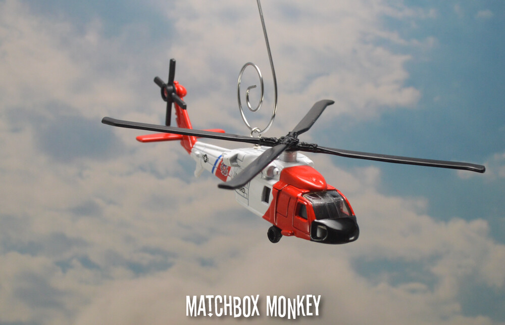 Decorazione Natalizia Elicottero Sikorsky HH-60J Jayhawk US Coast Guard Tailwinds 1:100