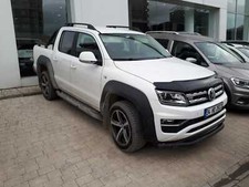 Black Aluminium Roof Rack Rails Side Bars Set 2pcs To Fit Vw Amarok 2010-up