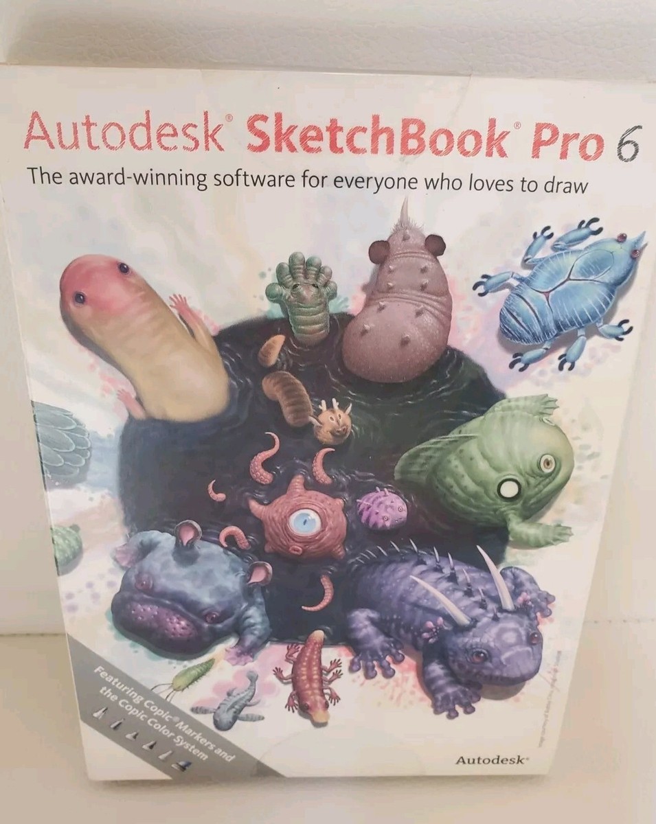 Autodesk SketchBook Pro for PC Mac Brand New SEALED PACKAGE