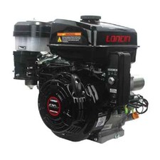 Motore benzina Loncin G 420 FL 14 CV HP albero conico 23 mm avviamento elettrico