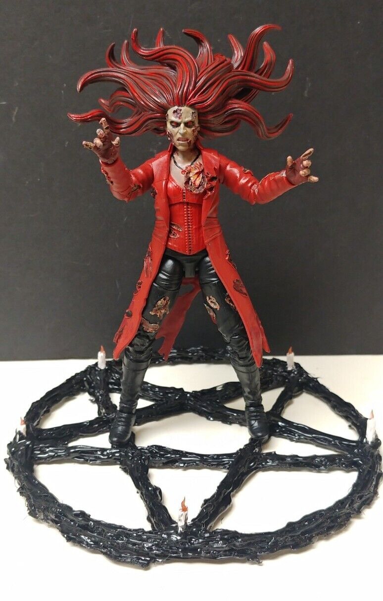 MARVEL LEGENDS CUSTOM UNDEAD SCARLET WITCH